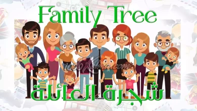 أفراد العائلة شجرة العائلة Family Tree [القاموس الناطق المصور]