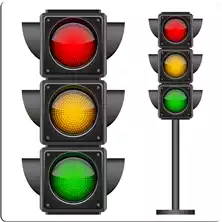 إشارات المرور Traffic lights Traffic lights control traffic at intersections.