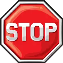 اشارة التوقف Stop sign Stop signs require drivers to stop before proceeding.