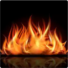 النار Fire Fire can be used for warmth and cooking.