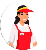 shop assistant عامل مساعد بمتجر