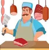 لحام (جزار) Butcher