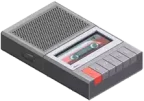 مسجل محمول Portable cassette player